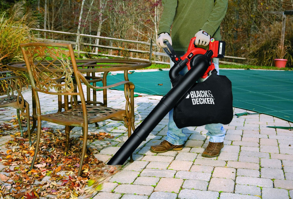 Black+Decker GWC3600L AkkuLaubsauger 3in1 Laubbläser Häcksler 36V Li