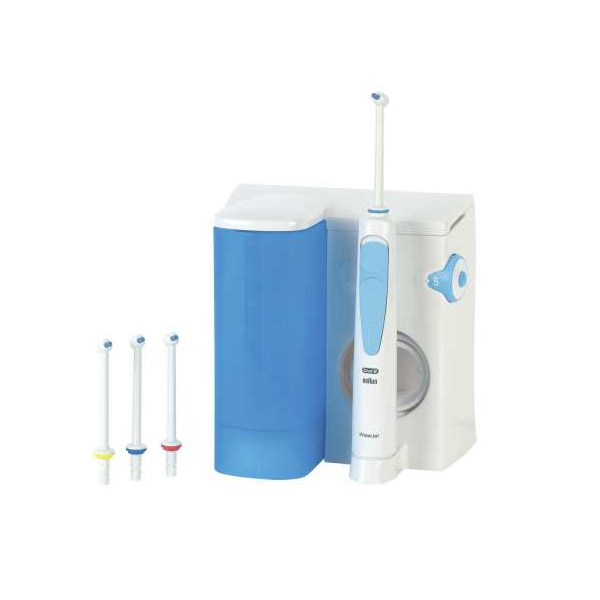 OralB WaterJet + PRO 700 WeissHellblau MundpflegeCenter Munddusche eBay