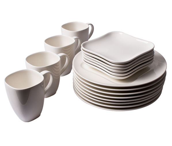 Villeroy & Boch VIVO Design 0701 Frühstücksset 18tlg Frühstücksgeschirr Geschirr Villeroy & Boch VIVO Design 0701 Frühstücksset 18tlg Frühstücksgeschirr Geschirr