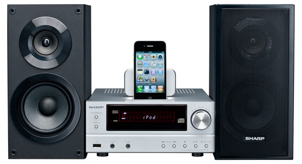 Sharp XL HF 151 PHS Kompaktanlage iPod Dock  USB