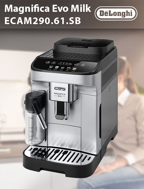 DeLonghi ECAM 290.61.SB Kaffeevollautomat Magnifica Evo Milchsystem  8004399021402