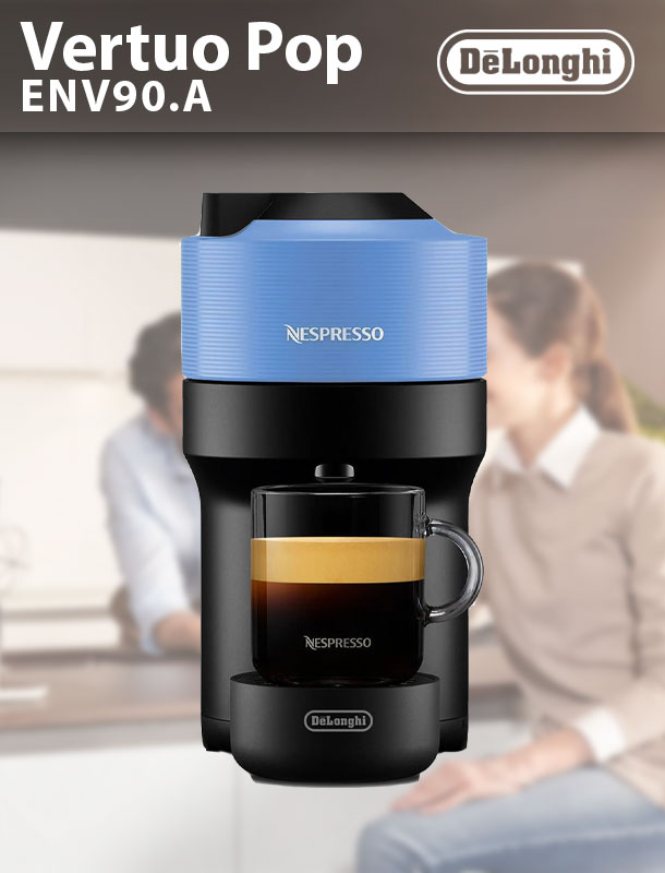 Cafetera Nespresso Delonghi ENV90.B Vertuo Pop - Eheuropa