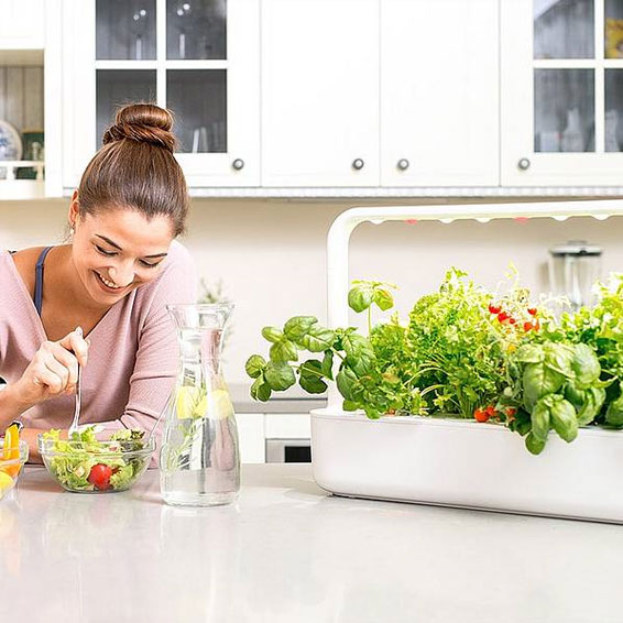 EMSA M5261900 Smart Garden 9 Click &Grow Indoor Gemüse Kräutergarten