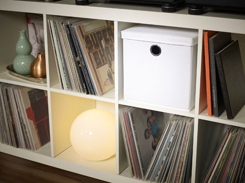 Echtwerk Faltbox Rack 4er Set Aufbewahrungsbox Hocker StoreCube