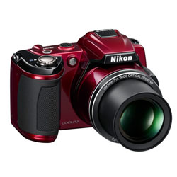 Nikon Coolpix L120 Digitalkamera rot 0182089209144  