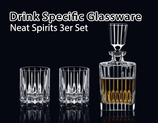 Möbel & Wohnen Riedel Spirits Dekanter Neat 3er Set