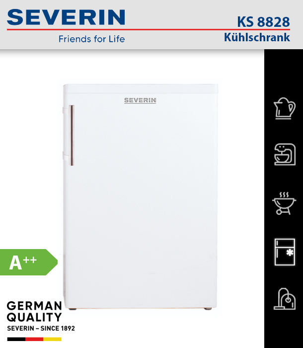 Severin KS 8828 Tischkühlschrank Minikühlschrank Kühler