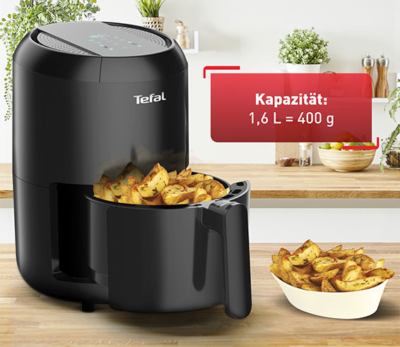 TEFAL - Friggitrice ad Aria Easy Fry EY3018 Capacità 1.6 Litri Colore Nero  - ePrice