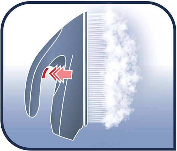 TEFAL SV 8054 Express Anti Calc Dampfgenerator weiss lila 36630076838 11