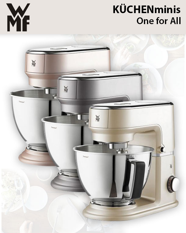 Wmf Kuchenminis One For All Mixer Zerkleinerer Smoothiemaker Kuchenmaschine 430w Ebay