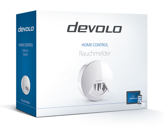 Devolo Home Control Funk Rauchmelder Funk Brandmelder vernetzt Z-Wave 