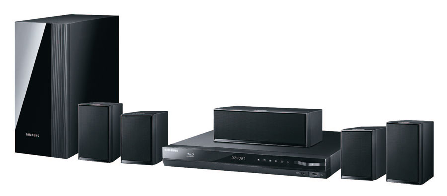 Samsung HT D4500 5.1 Blu ray Heimkinoanlage 1000 Watt W lanReady USB 