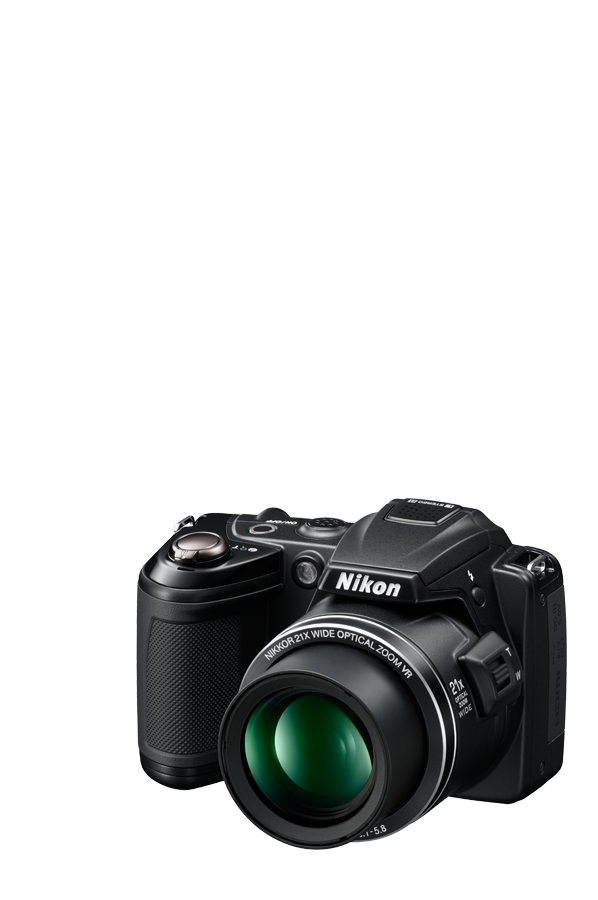 Nikon Coolpix L120 Digitalkamera schwarz 14 Megapixel 7,5cm (3 Zoll 