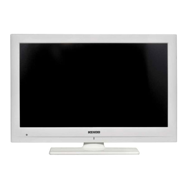 Kendo LED 22FHD121 USB TV Fernseher 55 cm weiss integr. Tuner DVB T